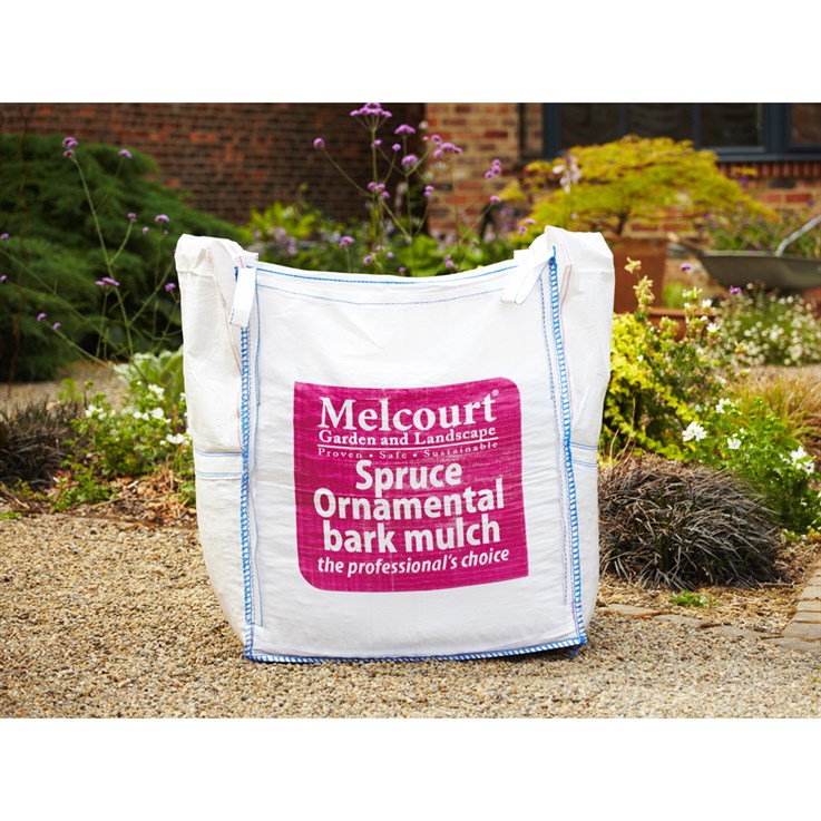 Melcourt Spruce Ornamental™ Bark Mulch 0.60m³ Bulk Bag